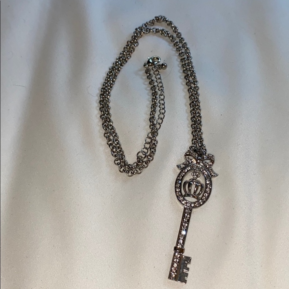 Jeweled Key necklace